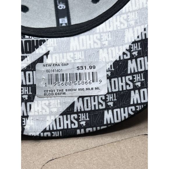 MLB The Show Hat Cap Snapback Black New Era 9Fifty MLB Players San Diego Studio - Picture 11 of 12